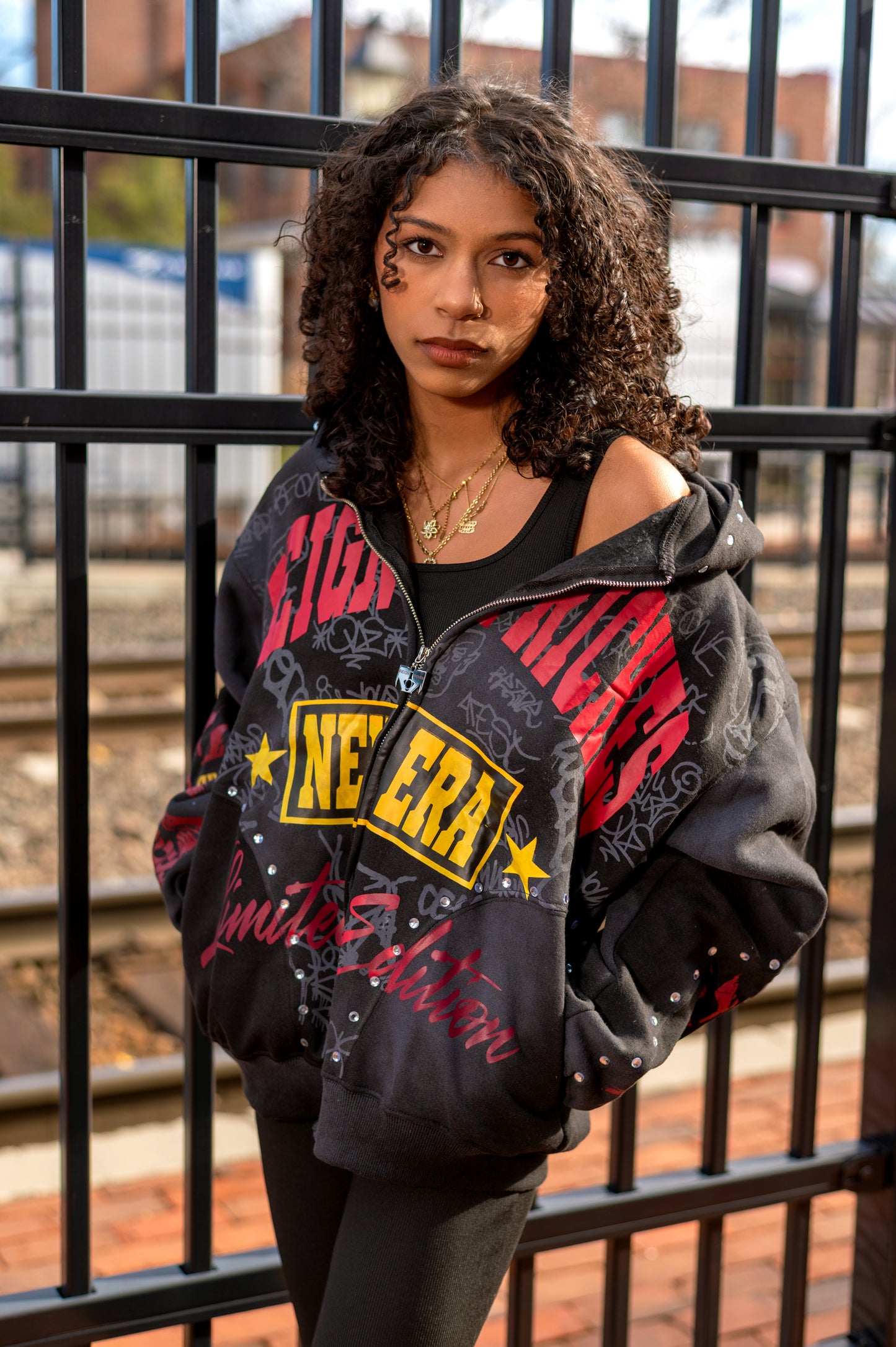 New Era Unisex Hoodie - Black