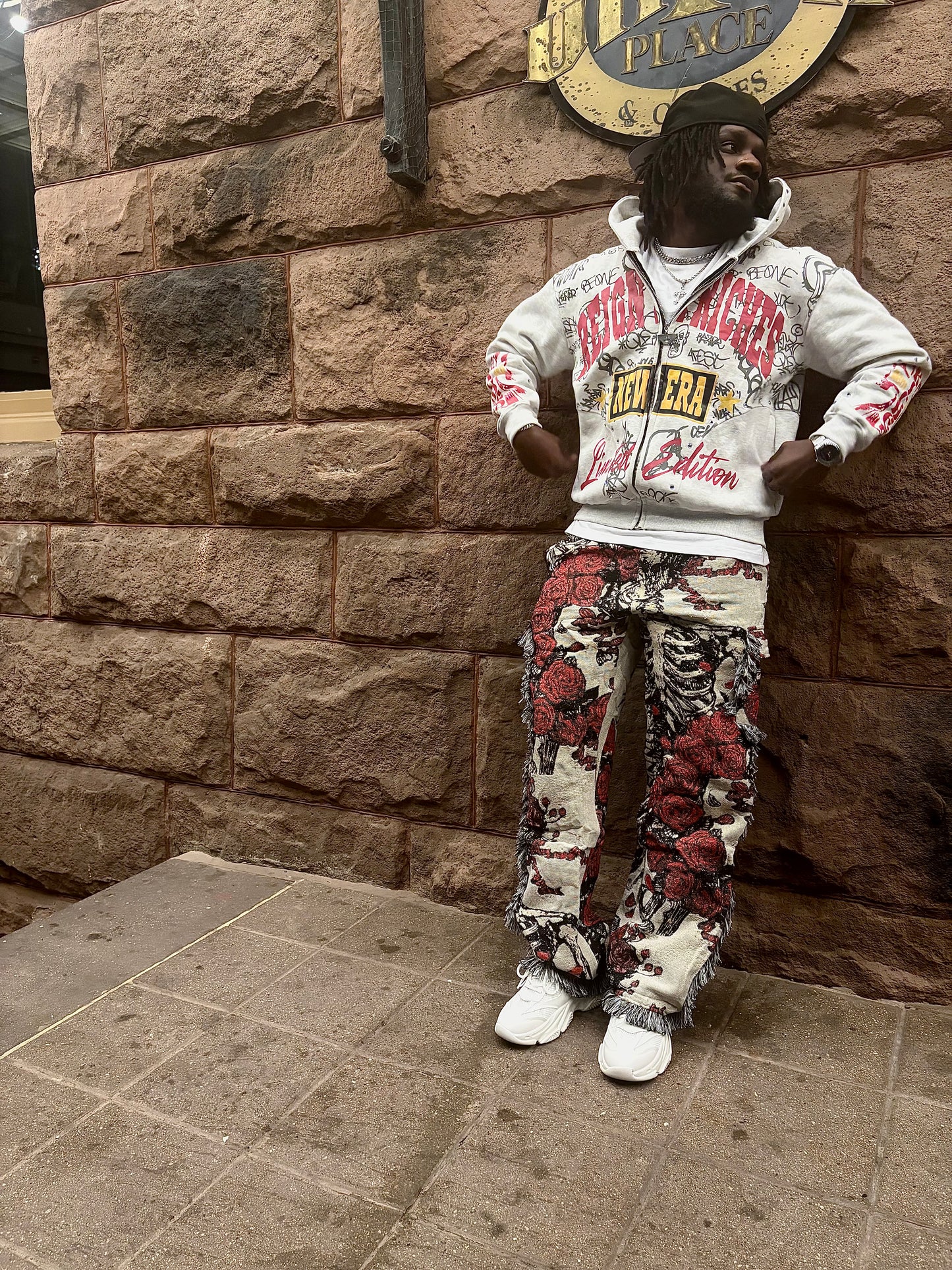 New Era Unisex Hoodie - Light Gray