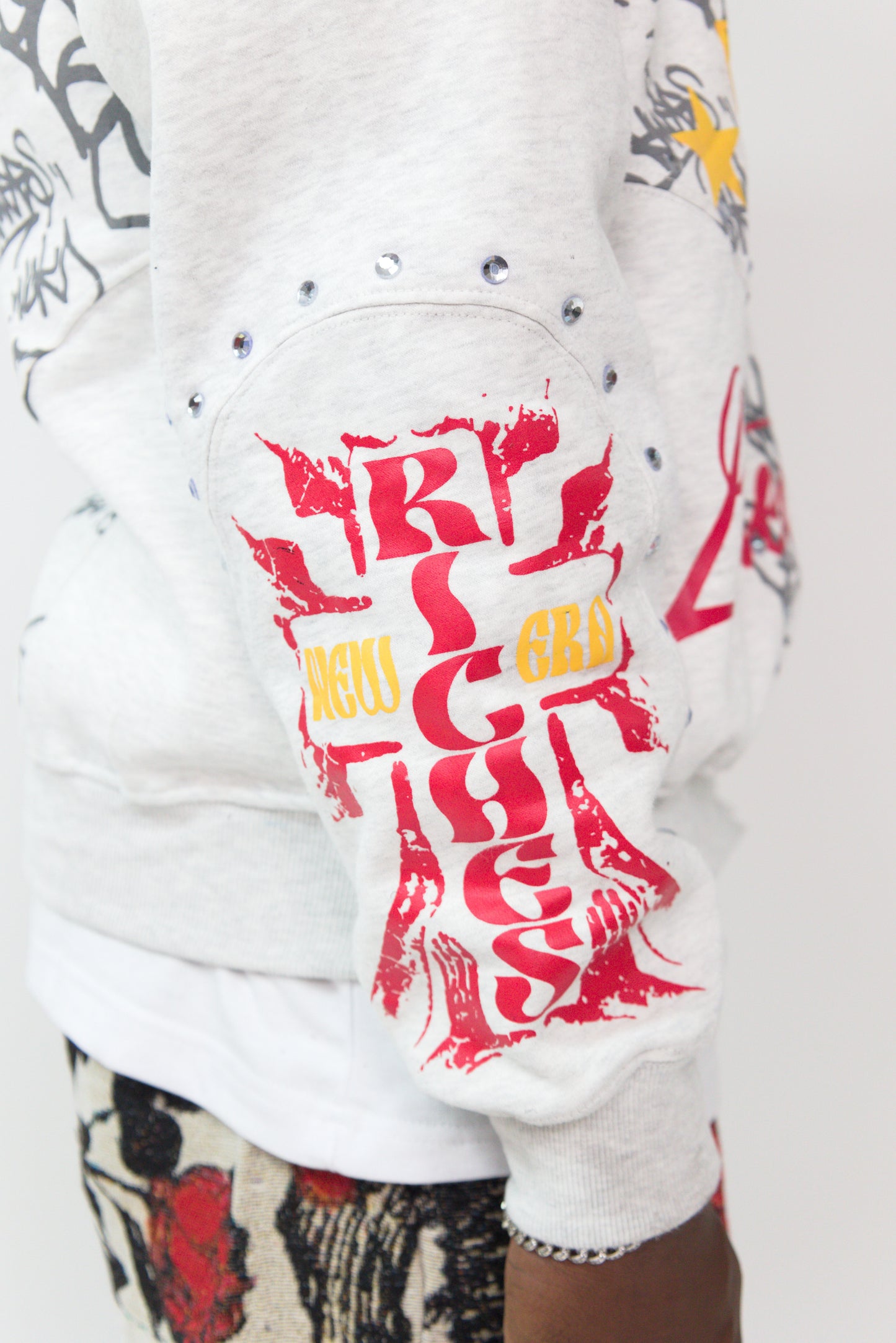 New Era Unisex Hoodie - Light Gray