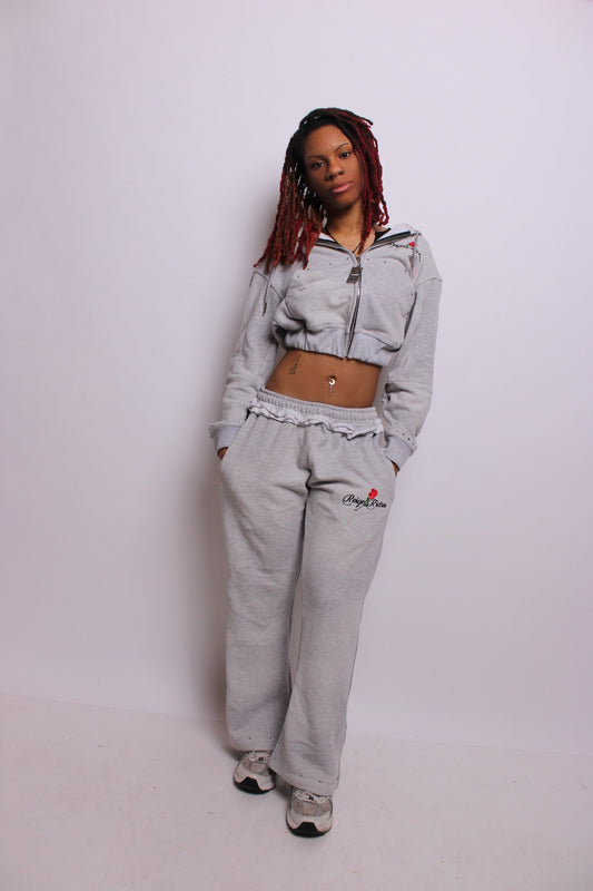 Rose Reign Women’s Set — Gray