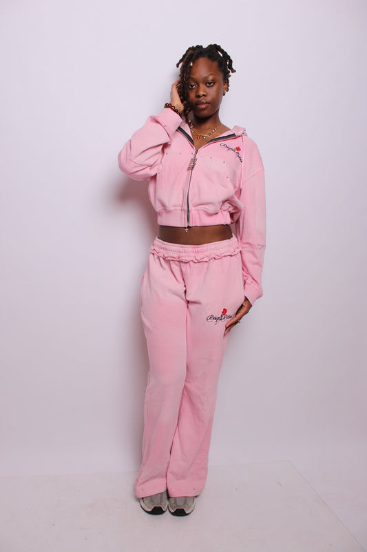 Rose Reign Women’s Set — Pink