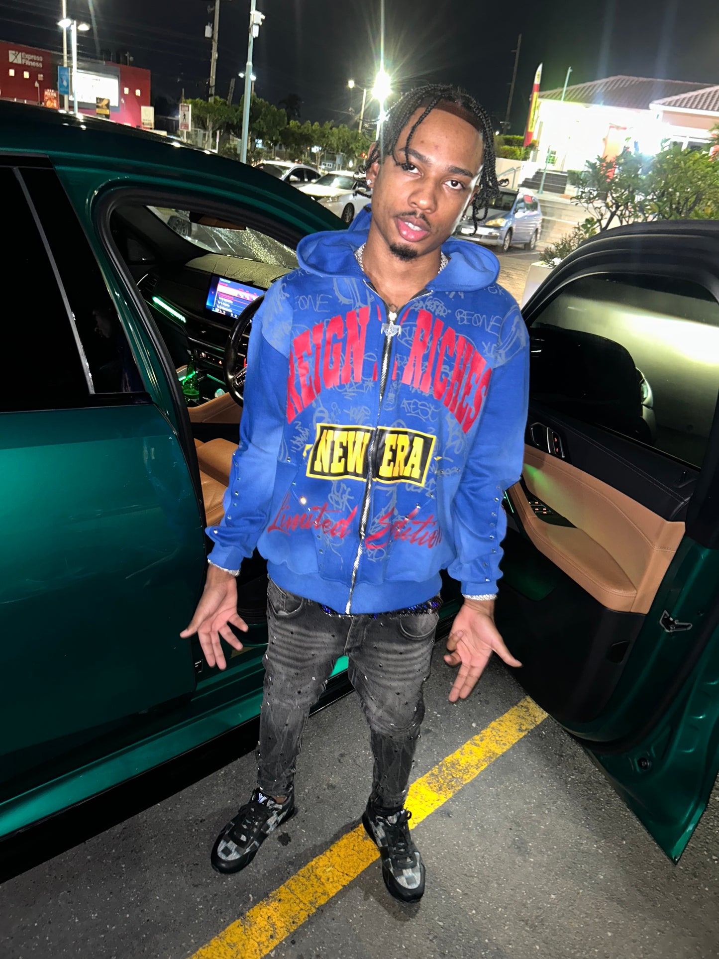 New Era Unisex Hoodie - Blue