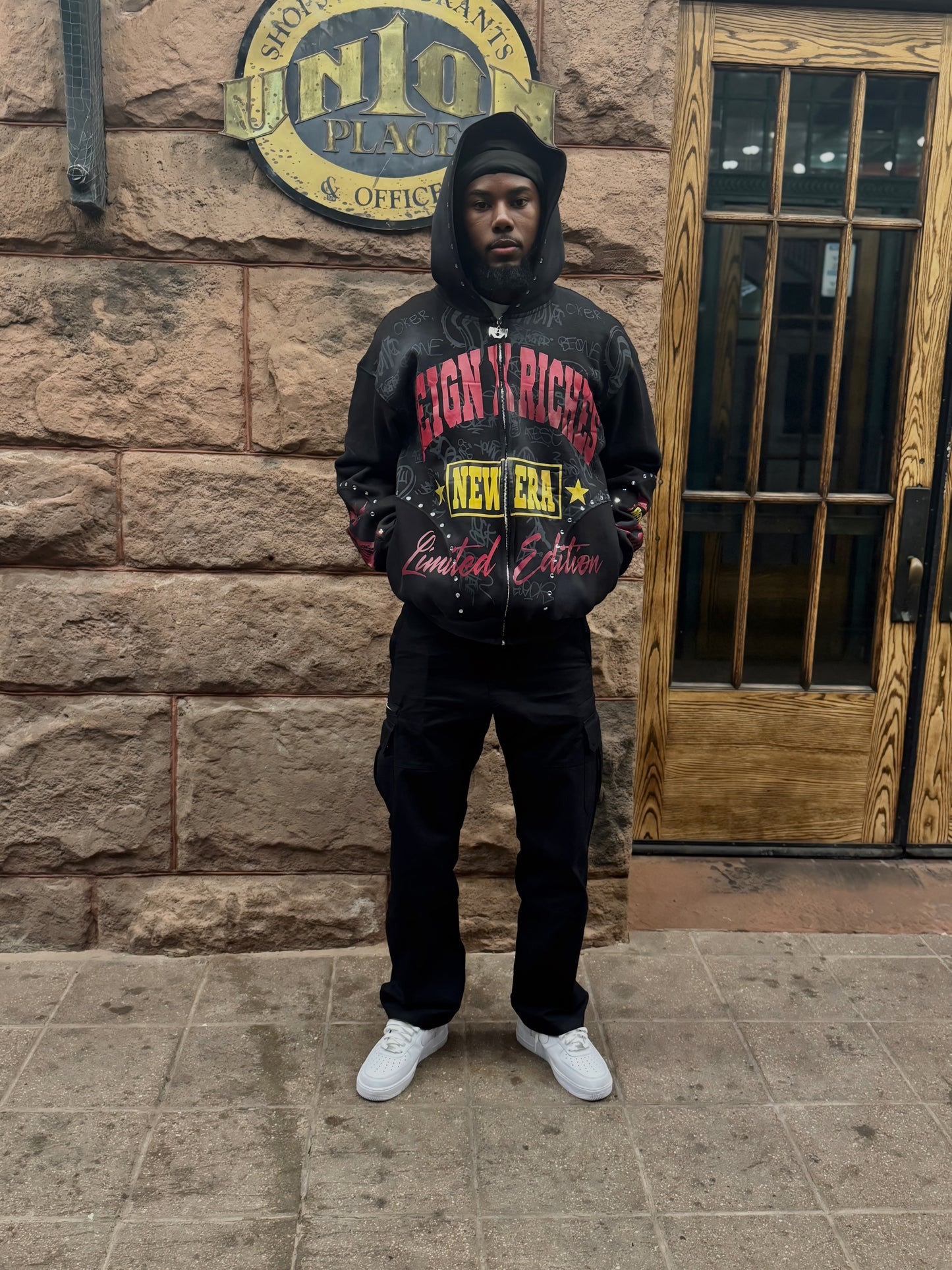 New Era Unisex Hoodie - Black