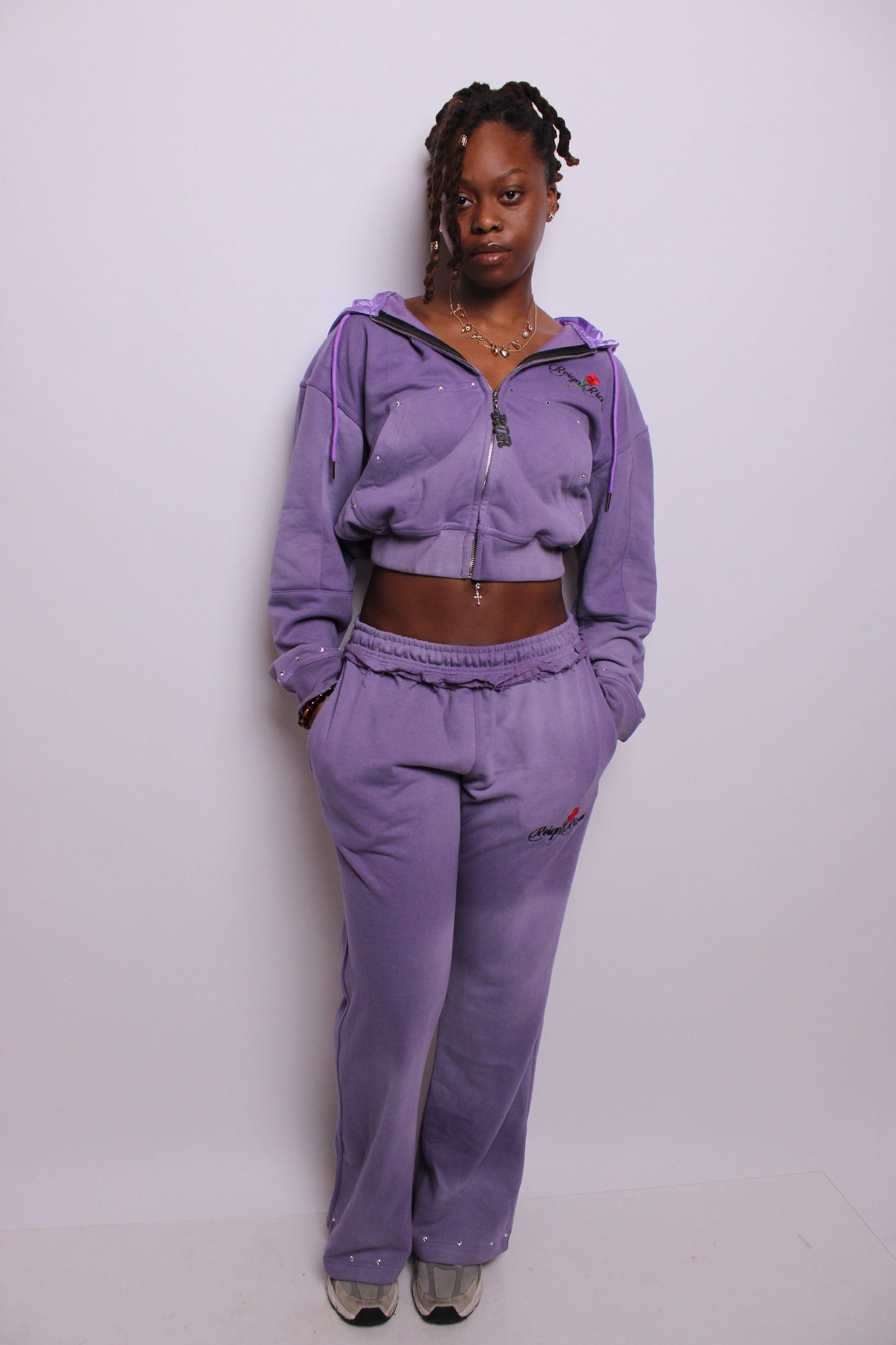 Rose Reign Women’s Set — Purple